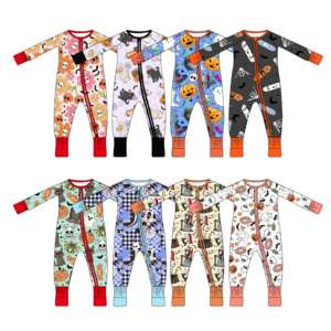 Weiwei без тарифов, свяжитесь со мной, Высококачественная бамбуковая Пижама для детей, армейский зеленый Камуфляжный комплект с брюками с длинным рукавом, одежда для мальчиков в западном стиле - Product Image 1