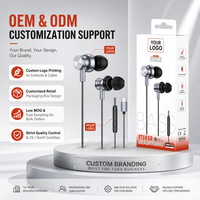 Écouteurs intra-auriculaires filaires WISDOMUP EJ-59 Type-C avec microphone, chipset JL, étanchéité IPX-5, câble de 1,2 m, pilote dynamique AAC, pour téléphone et jeux