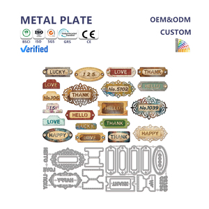 Etiqueta Metálica Personalizada de <span class=keywords><strong>Alta</strong></span> <span class=keywords><strong>Densidad</strong></span> Termoadhesiva, Lavable, con Logotipo 3D para Ropa, Cuello, Gorra, Bolso - Product Image 1