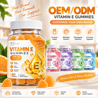 Gummies de Vitamine E OEM de Haute Qualité – Complément Quotidien Antioxydant pour la Beauté des Femmes – Soutien Antioxydant pour la Peau, les Cheveux et le Système Immunitaire