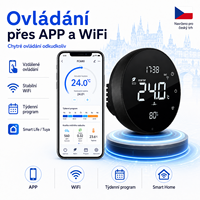 Controlador de Calefacción Eléctrica Hidrónica, Controlador de Temperatura y Humedad Programable, Termostato Inteligente para HVAC