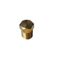 TD-7505/3-75 Bouchons de sécurité fusibles en laiton NPT mâle NPT mâle dans les pièces de réfrigération et d'échange de chaleur du système CVC