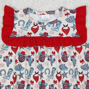 3.8 Cô Gái Hoa Sét Báo In Không Tay Trang Phục Thiết Lập Thoải Mái Quần Dài Cho Trẻ Em Dễ Dàng Đi Thời Trang Bộ Quần Áo - Product Image 3