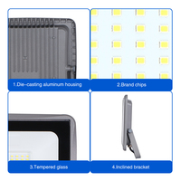 Projecteurs de stade et de terrain de tennis KCD à haut lumen, nouveau design, projecteur LED extérieur COB SMD en gros, 10w