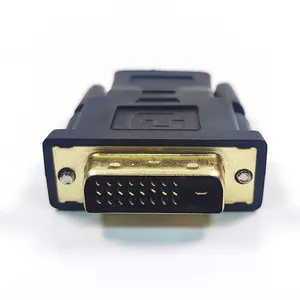 Groothandel Dvi 24 + 5 Man Naar Hdtv Vrouwelijke Converter Adapter Ondersteuning 1080P Voor Computer Dvi Connector Voor Hdtv