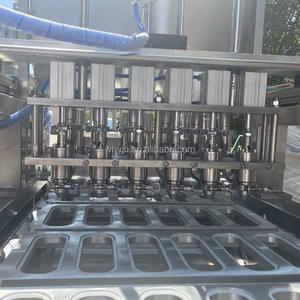 Pâté russe prêt à manger automatique avec machine d'emballage de conteneur en papier d'aluminium de foie d'oie - Product Image 4