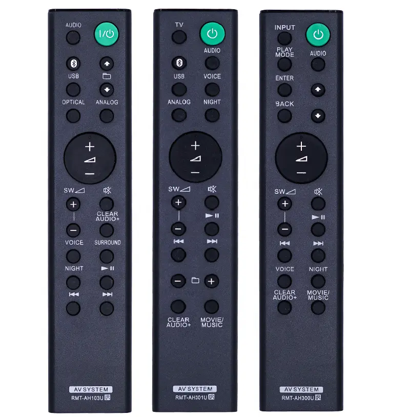 20 Keys IR Remote Control for Sony Sound Bar RMT-AH103U RMT-AH301U AH300U bluetoothh Active Speaker Component System Subwoofer