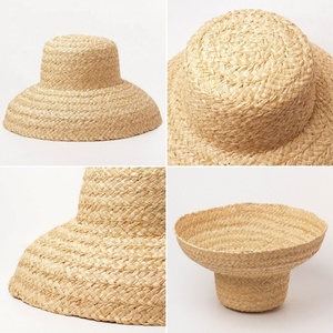 Sombrero de Sol de Ala Ancha Trenzado para Mujer, Protección Solar UPF 50+, Gorra Flexible de Rafia Natural para Playa, Sombrero de Paja Extra Grande - Product Image 2