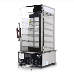 Hot Sale 4 Layers <b>Electric</b> Food <b>Steamer</b> Cabinet Warming showcase Dumplings 110/220V Bun <b>Steamer</b> Display Bun Steam Cabinet - Product Image 1