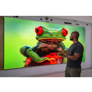 จอแสดงผล LED แบบติดผนังในอาคาร ความละเอียดสูงพิเศษ ไมโคร LED COB 24v P1.56 600x337.5 P0.9 P1.25 - Product Image 2