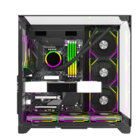 New Full Tower Gaming Computer Case RGB ATX/Micro-ATX PC Aluminum Alloy CPU Cabinet Pc Computer Case