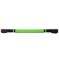 CHOOYOU Bâton de massage musculaire de style yoga avec roulement, rouleau de fitness de premier choix pour le soulagement du stress et la relaxation musculaire, pour la taille et le cou