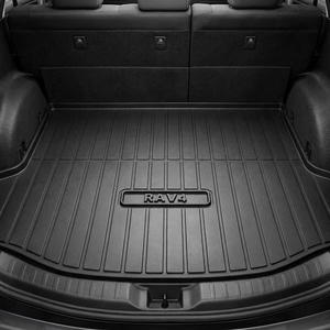 Tapis de coffre arrière 3D en TPE pour Toyota RAV4 2013 2014 2015 2016 2017 2018 2019, sans odeur, ensemble personnalisé - Product Image 1