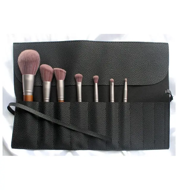 Portable Makeup Brush Organizer Bag For Travel Cosmetic Makeup Brush Roll Up Case Pouch Bag