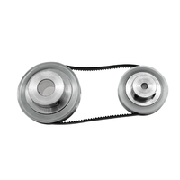 Poulie synchrone en aluminium GT2 80T pour courroie crantée 2GT, 80 dents, pour imprimante 3D, OEM, largeur 6mm, alésage 5-20mm