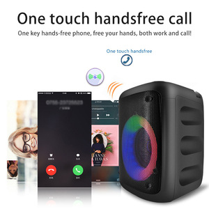 JBK-S1 Precio de Fábrica Nuevo Altavoz Bluetooth Partybox con Luz LED de Llama de 4 Pulgadas - Product Image 4