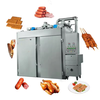 Four à fumage automatique à écran tactile pour poisson, poulet, viande, bacon, saucisses, machine à fumer les saucisses