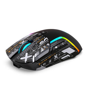 Ratón inteligente para juegos Ai V28, 6 botones, Bluetooth, 2,4G, inalámbrico, luz RGB, fotoeléctrico, para deportes electrónicos y uso en la oficina - Product Image 2