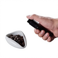 Ensemble de pesage manuel pour café avec plateau de distribution en céramique et tasse à mesurer
