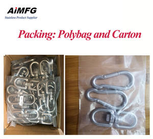 <span class=keywords><strong>Anneau</strong></span> <span class=keywords><strong>d</strong></span>'orientation pivotant à chaîne Rotation de l'ancre marine Gréement pivotant Oeil pivotant en acier inoxydable - Product Image 4