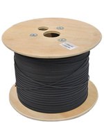 Câbles à fibres optiques monomodes 2-24 fibres avec gaine PE, certifiés ISO9001/CE/RoHS, type GYXTW, pour extérieur aérien, fabriqués en usine