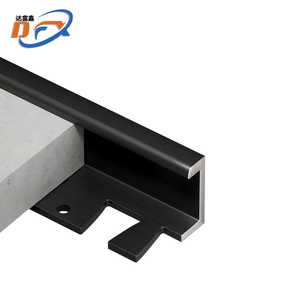 Dafuxin Buigbare Aluminium Visgraatrandafwerking voor Decoratieve Tegelranden en Ronde Werkbladranden - Product Image 1