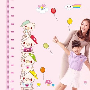 Adesivo Murale Decorativo Ecologico <span class=keywords><strong>per</strong></span> <span class=keywords><strong>Cameretta</strong></span> Bambini con Design a Cartone Animato a Forma di Cervo e Misuratore di Altezza <span class=keywords><strong>per</strong></span> Bambini - Product Image 4