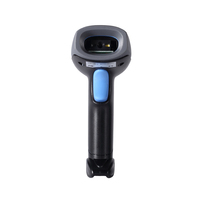 Lecteur de codes-barres filaire portable 1D CMOS blanc certifié RoHS, le plus vendu, avec interface USB COM et SDK 1 an