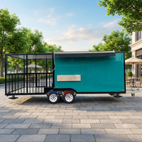 Camion de restauration mobile USA avec cuisine complète, pour snacks, beignets, glaces, hot-dogs, pizzas, burgers, destiné aux restaurants et aux commerçants