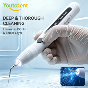 Activador Dental Eléctrico Inalámbrico con Irrigador Endo y 3 Puntas Metálicas, Equipo de Limpieza LED para Endodoncia y Conductos Radiculares - Product Image 1