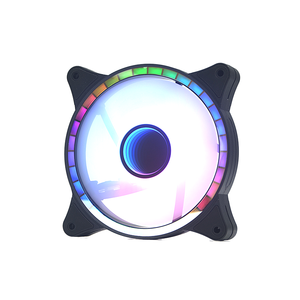 พัดลม RGB 12V DC ความเร็วสูง สำหรับเคสคอมพิวเตอร์ พัดลมระบายความร้อนสำหรับคอมพิวเตอร์เล่นเกม - Product Image 3