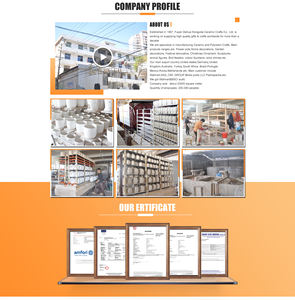 Decoración de suelo de escritorio para niño y niña, macetero de vidrio de cerámica moderno con suculentas artificiales - Product Image 5