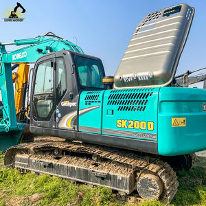 Ruido ultrabajo y gran estabilidad KOBELCO SK200D Excavadora usada sobre orugas usada para obras de construcción - Product Image 4