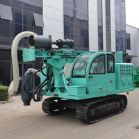 Machine de forage de pieux solaires, piqueuse de pieux photovoltaïques, machine de pose de pieux au sol