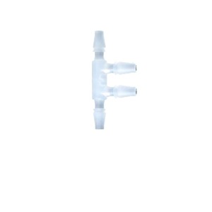 Conector de plástico de cuatro vías de 4,8 mm para manguera de acuario, distribuidor de agua, piezas transparentes - Product Image 2