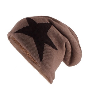 Bonnet en laine pour hommes et femmes Logo personnalisé brodé offre spéciale tendance hiver chaud extérieur Slouchy laine LOGO personnalisé vente en gros - Product Image 4