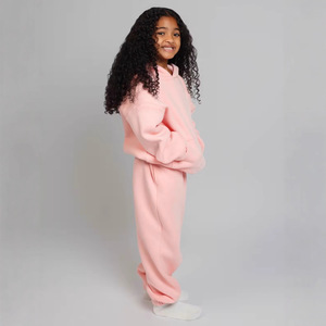 Conjunto de Sudadera con Capucha para Niños 2026 con Logotipo Personalizado, Pantalones Largos Estilo Occidental, Conjunto de 2 Piezas, Fabricante de Ropa Infantil al por Mayor - Product Image 1