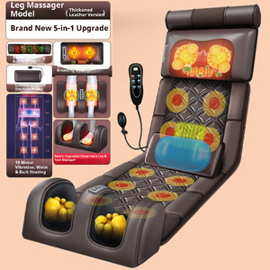 Ganzkörper-Vibrationsmassage-Matte mit Wärmefunktion, Elektrische Massagematte für Bett und Stuhl zur Verwendung zu Hause und im Büro - Product Image 5