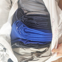 ZHAORUN 100% coton coupe pièces tissu pantalon tissu 100% coton sergé bale pièce tissu pour pantalon de randonnée