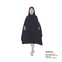 DINSHINE Cape et Kimono de Coiffure Imperméables en Nylon pour Salon de Coiffure et Esthétique, Idéales pour la Coupe et la Coloration des Cheveux