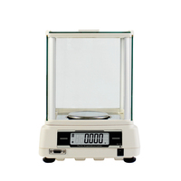 Balanza analítica de laboratorio de alta sensibilidad de 320g, balanza electrónica Digital de laboratorio de 1mg RS232 LCD