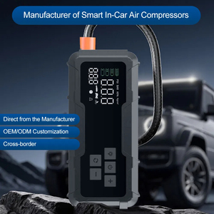 WOSEN 6-in-1 12V 2000A Jump Starter Double Display 150psi <b>Car</b> Air Pump Type-C Pd 65W Digital Wireless Tire Inflator - Product Image 4