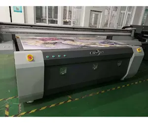 Industrial 2540 Large Format Embossed Varnish UV Flatbed Printer on PVC Board