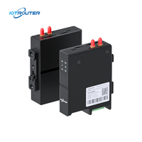 Gateway IoT Industri 4G/Ethernet MQTT Koneksi DIN-rail PLC 2RS485/1RS232 Protokol Gateway IEC104 untuk Otomasi Industri