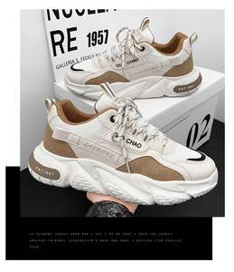 Zapatillas de running de encaje para hombre, estilo deportivo, transpirables, ligeras, de malla, para primavera y verano, de moda, para caminar - Product Image 2