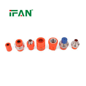 Raccordi per Tubi PPR con Filettatura in Rame per Impianti Idrici, Vendita Diretta dalla Fabbrica IFAN - Product Image 1