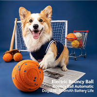Jouet interactif intelligent pour chien Elecpet, mouvement automatique, rebondissement et rotation, matériau E-TPU, indice d'étanchéité, balle roulante active