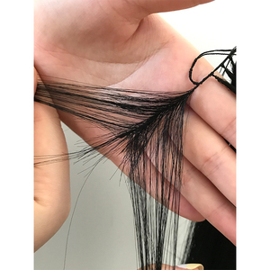 Hot Selling 100% Russian 12A Virgin Remy Human Hair Extensions Feather <strong>Weft</strong> Luxury Quality Invisible <strong>Weft</strong> in Yaki Style - Product Image 2