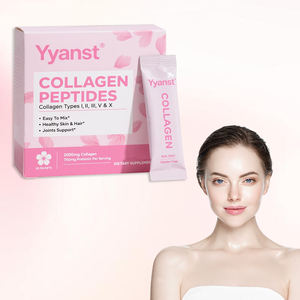 Colágeno hidrolizado de pescado en polvo OEM con prebióticos, reafirma la piel, colágeno en polvo para belleza, empaque personalizado - Product Image 1