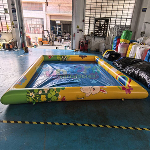 Bâche en PVC épaisse et hermétique, résistante, pour usage résidentiel, piscine gonflable pour animaux de la jungle, à vendre - Product Image 3